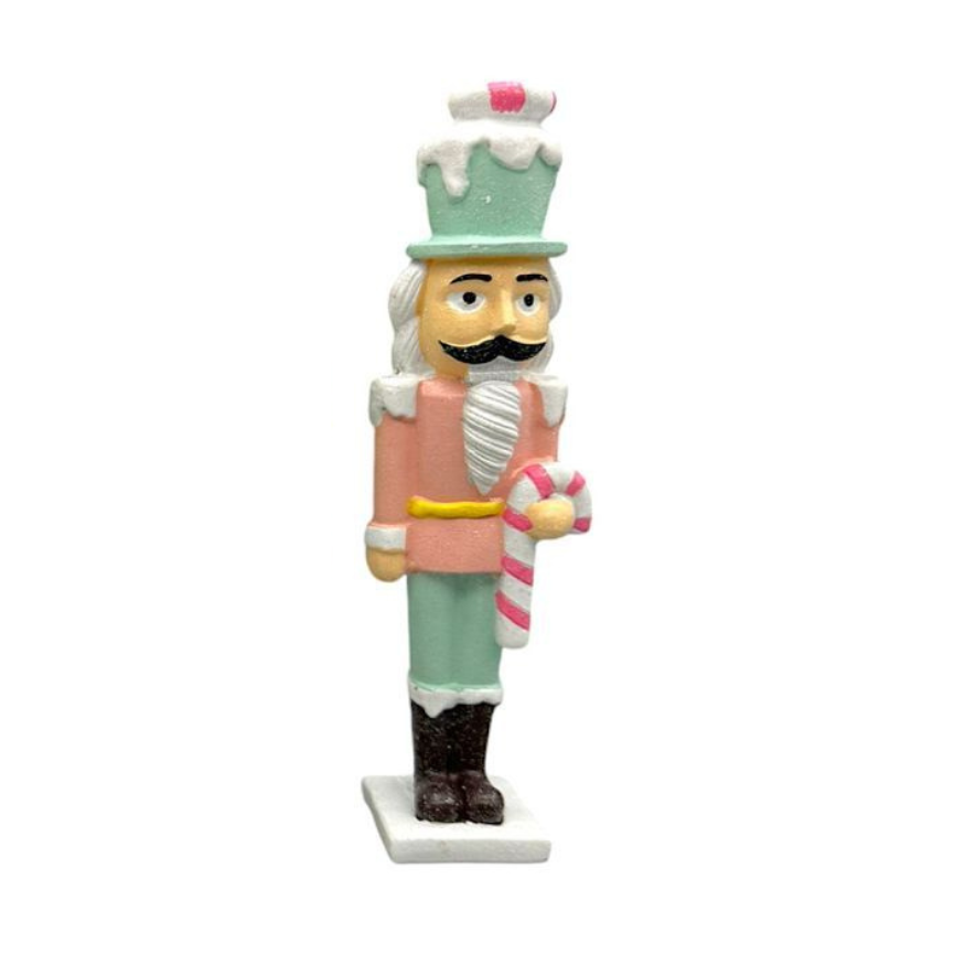 RESIN NUTCRACKER 8" 1PC