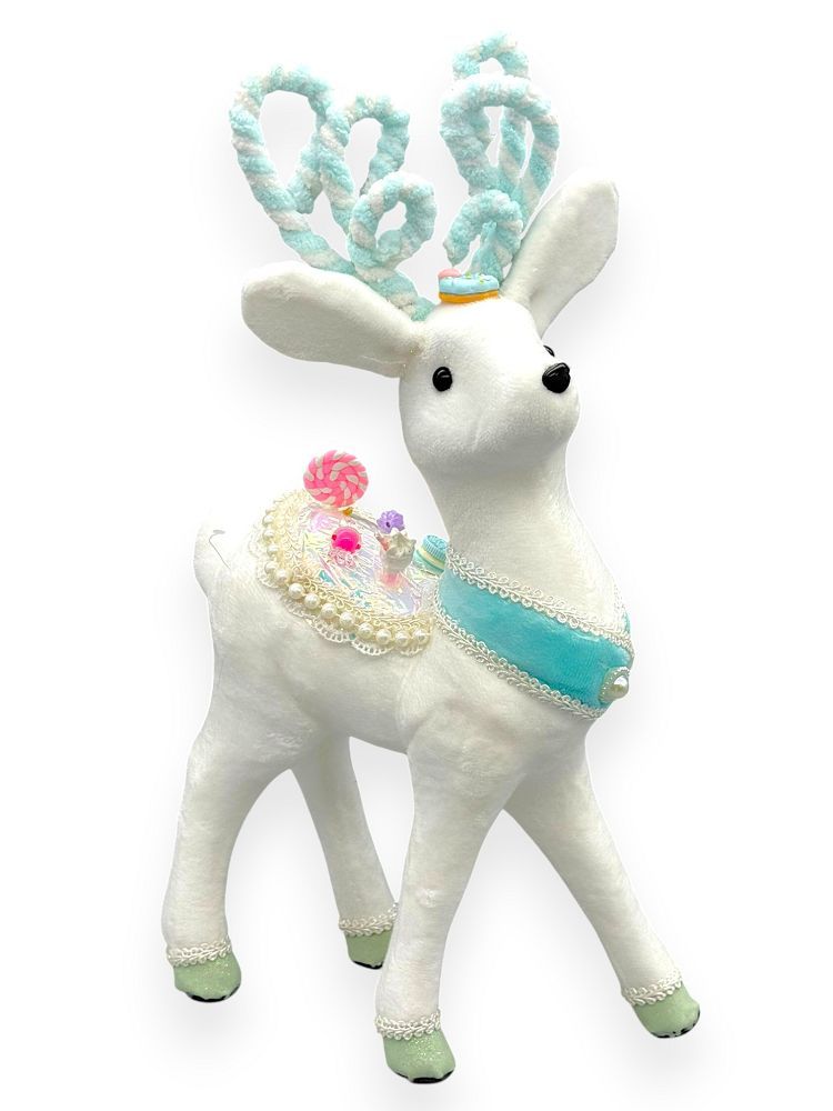 Candyland Pastel Reindeer 14"