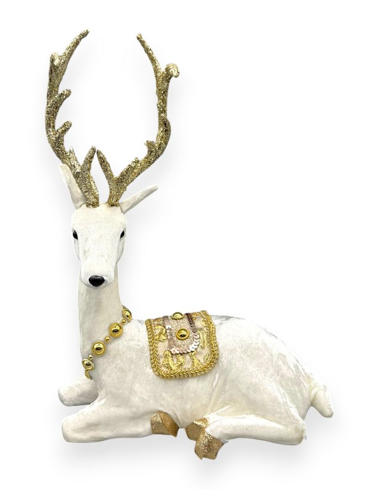 Luxurious Sitting Reindeer