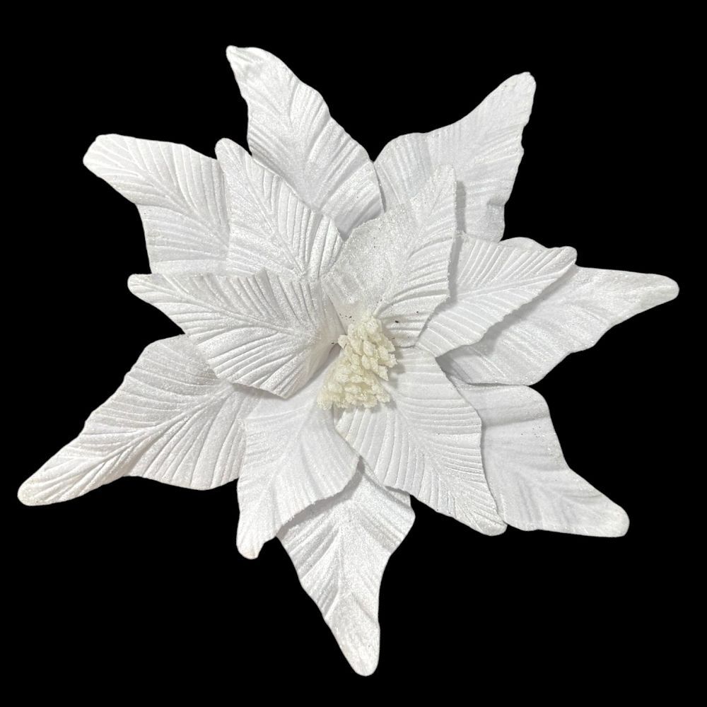 Velvet Poinsettia Stem