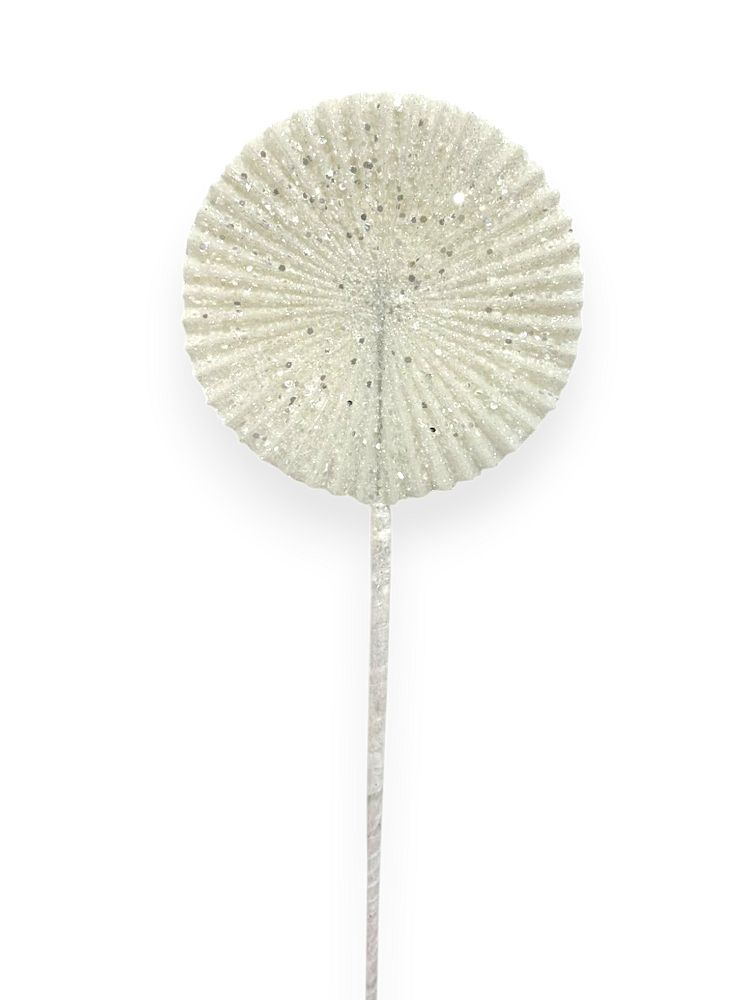 Glitter Fan Spray Stems 14"