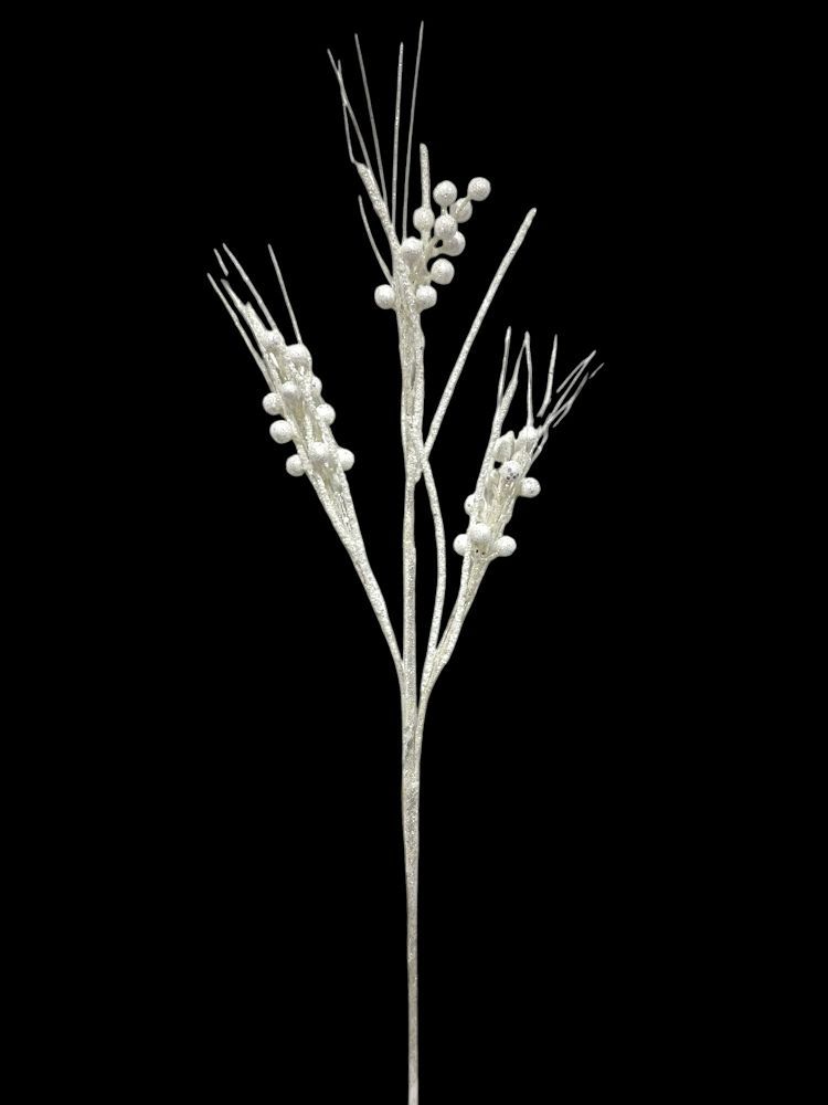 Glitter Berry Spray 27"