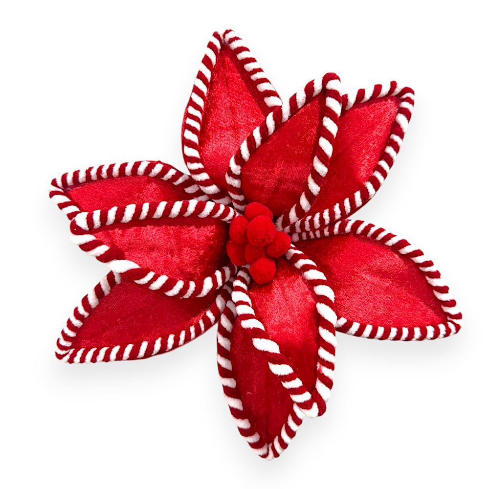 Peppermint Poinsettia