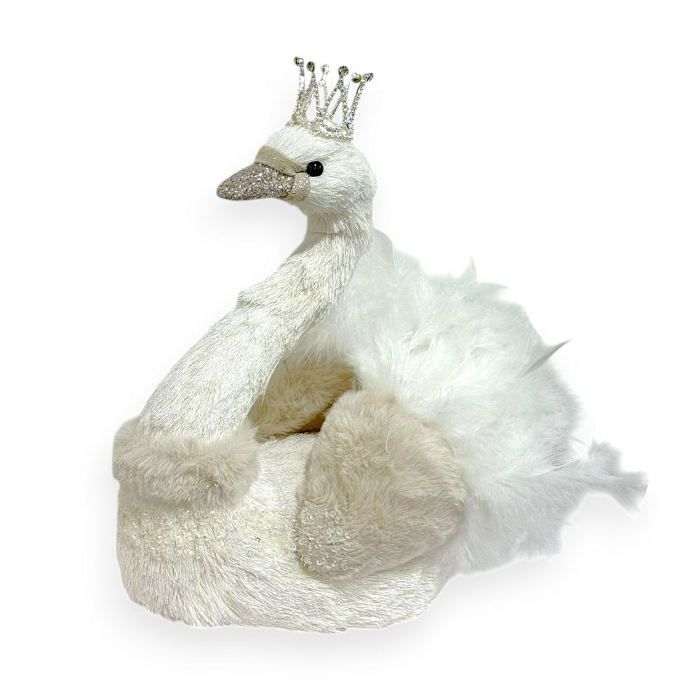 Swan with Glitter Crown