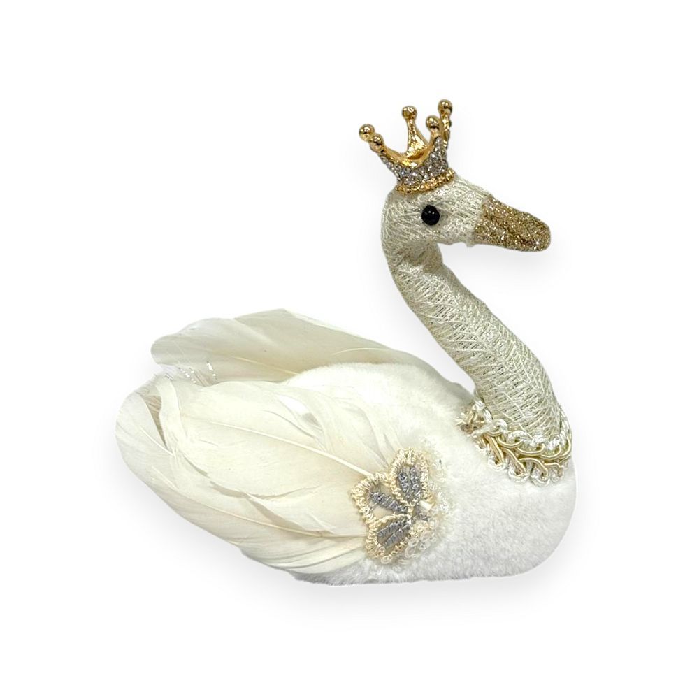 Swan with Golden Crown – Petite