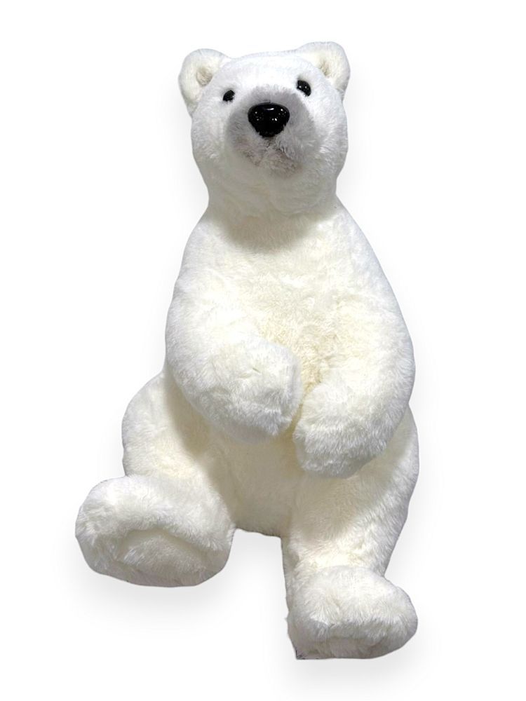 Large Sitting Polar Bear