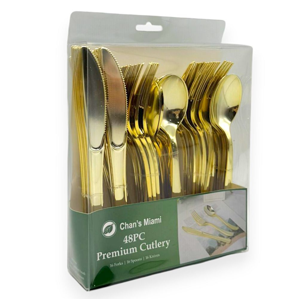 48PC Premium Cutlery Set