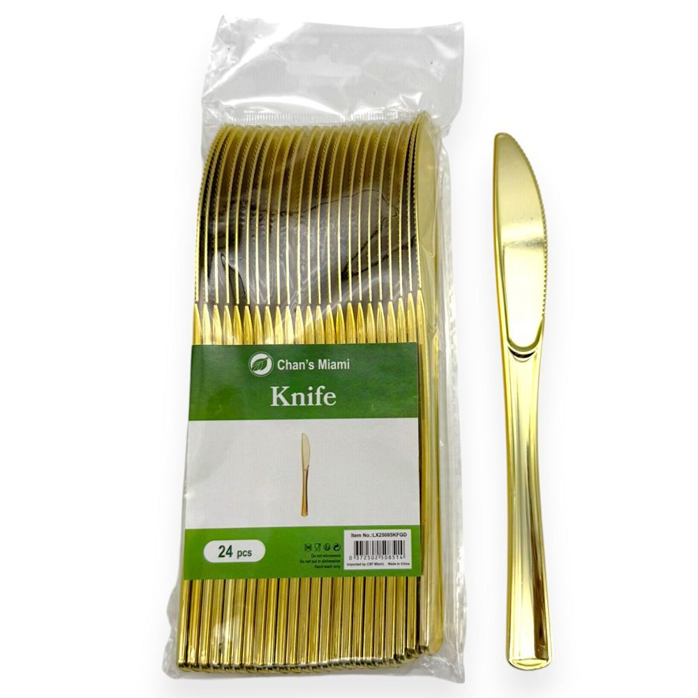 Premium Plastic Knives 24PC