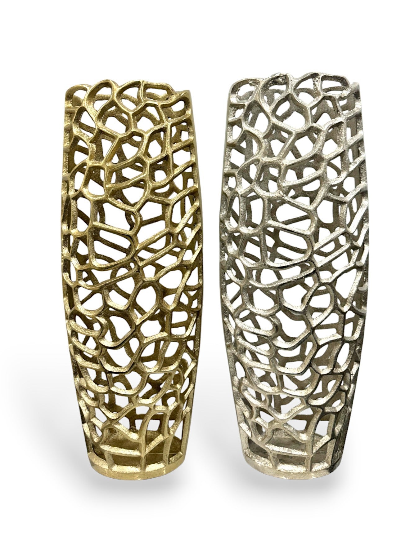 METAL PLANTER 20" 034