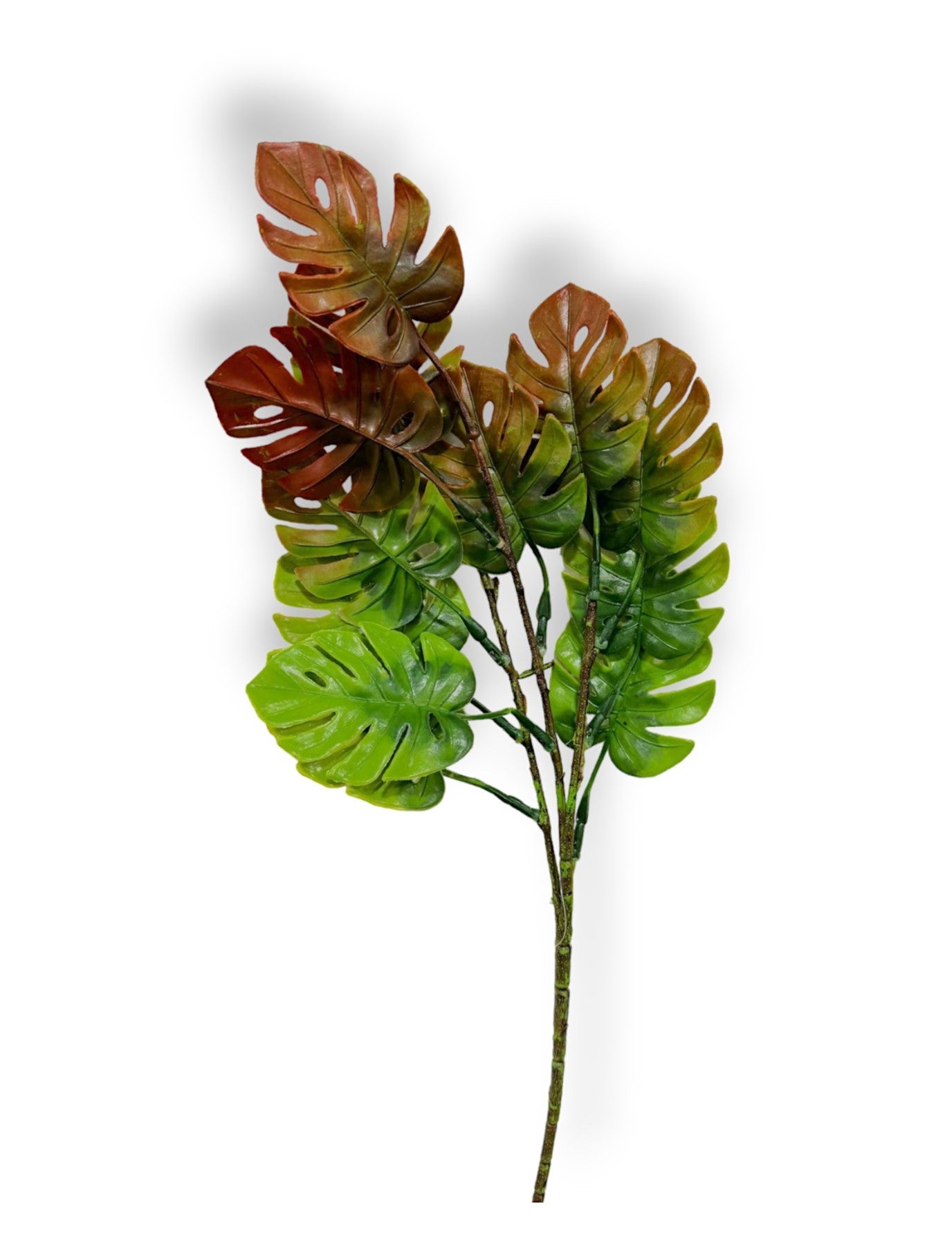 silk monstera plant Monstera leaf spray – Chan's Silk Flowers, inc