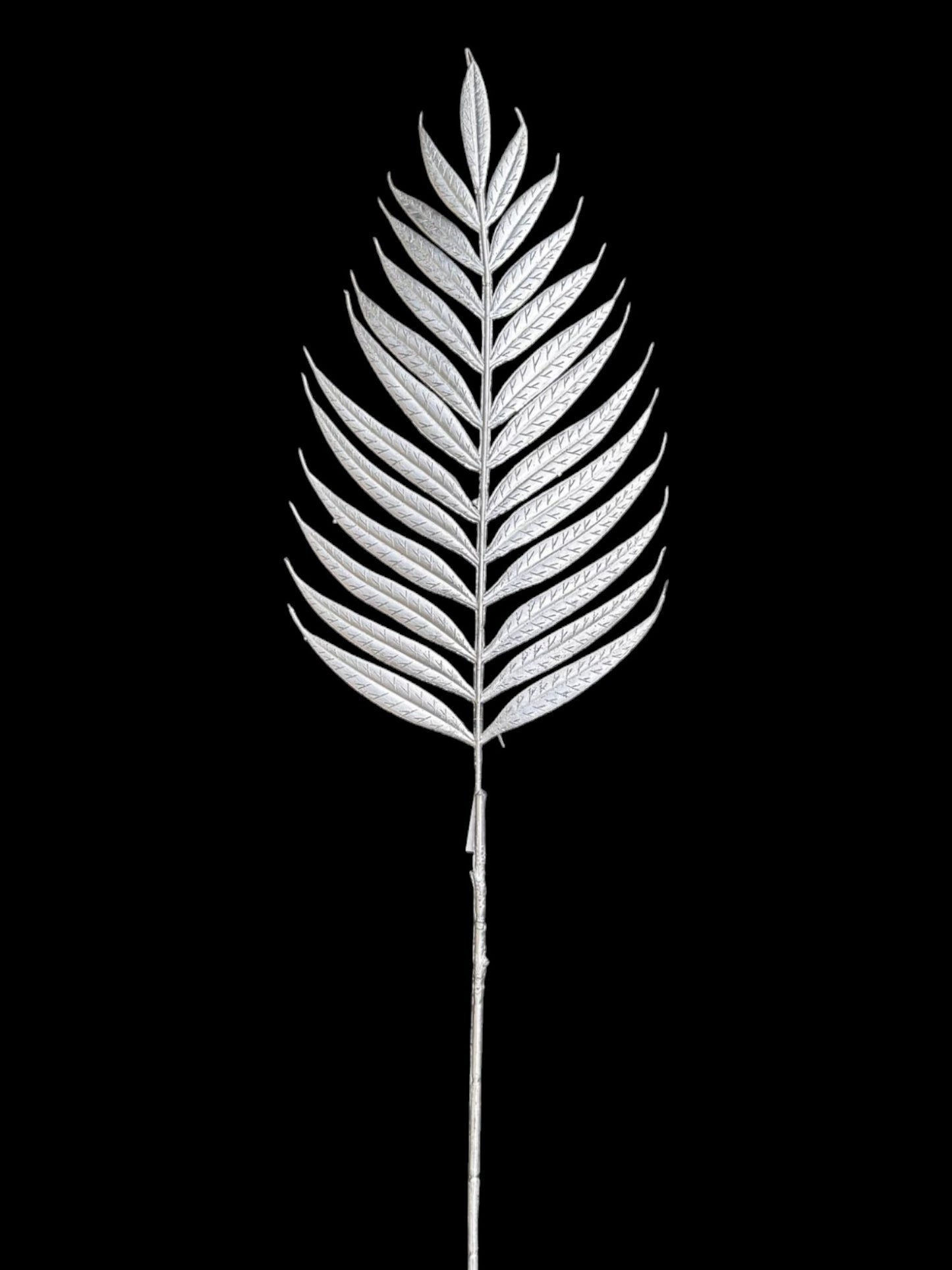METALLIC PALM LEAF