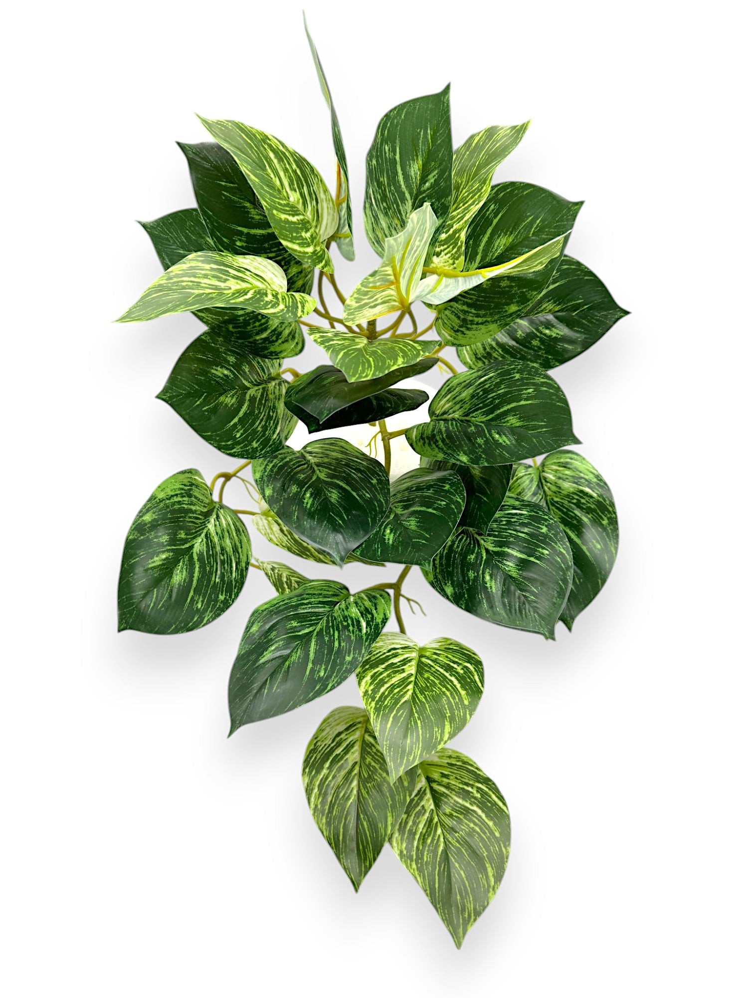silk pothos POTHOS LEAF SPRAY 25"