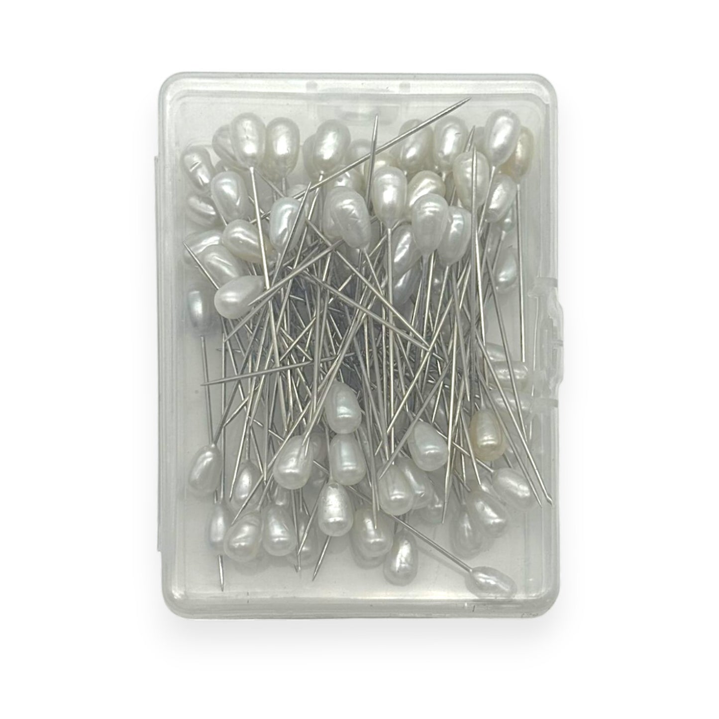 PINS OVAL PEARL 100PCS