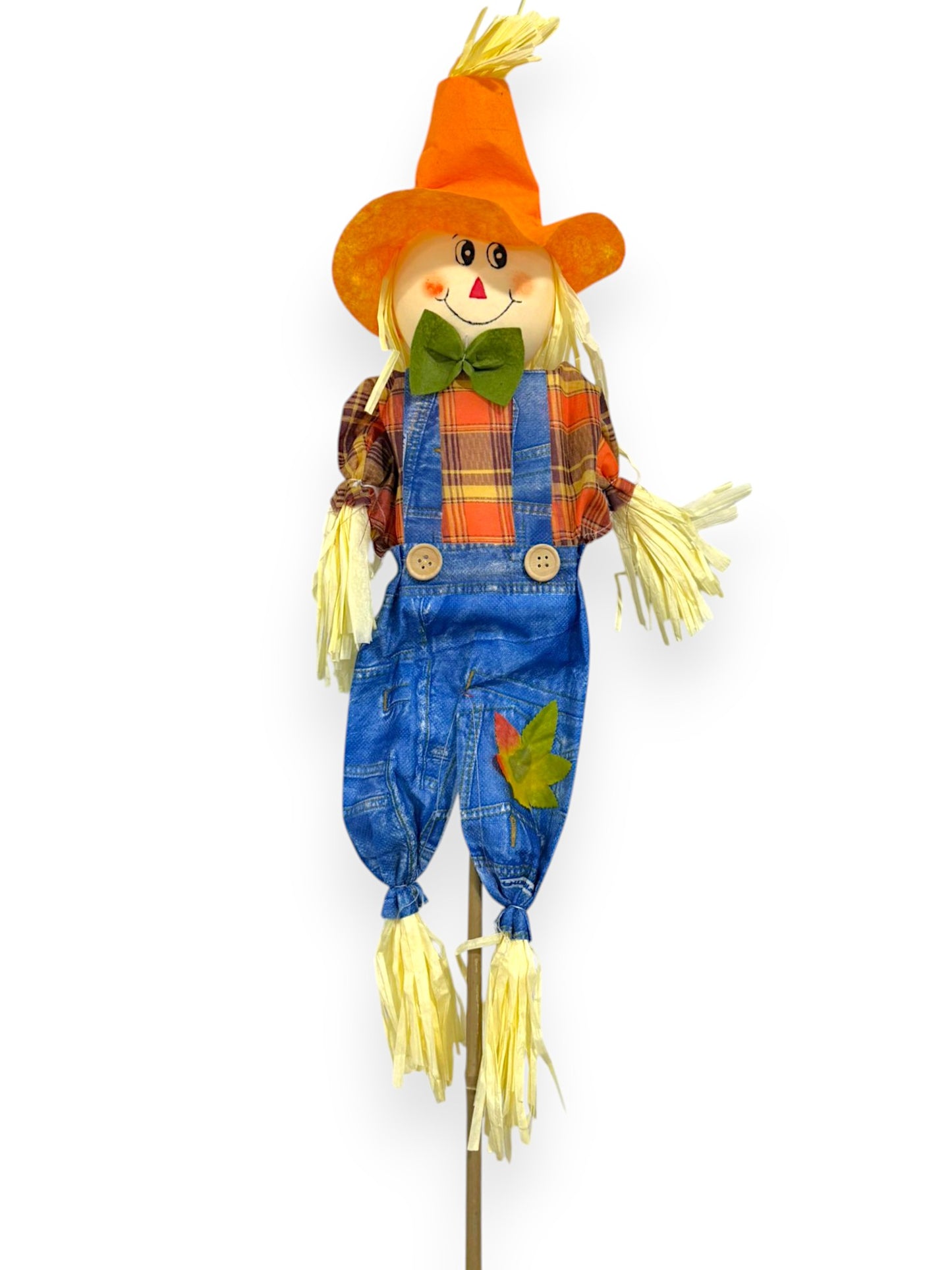 Scarecrow on stick 40"