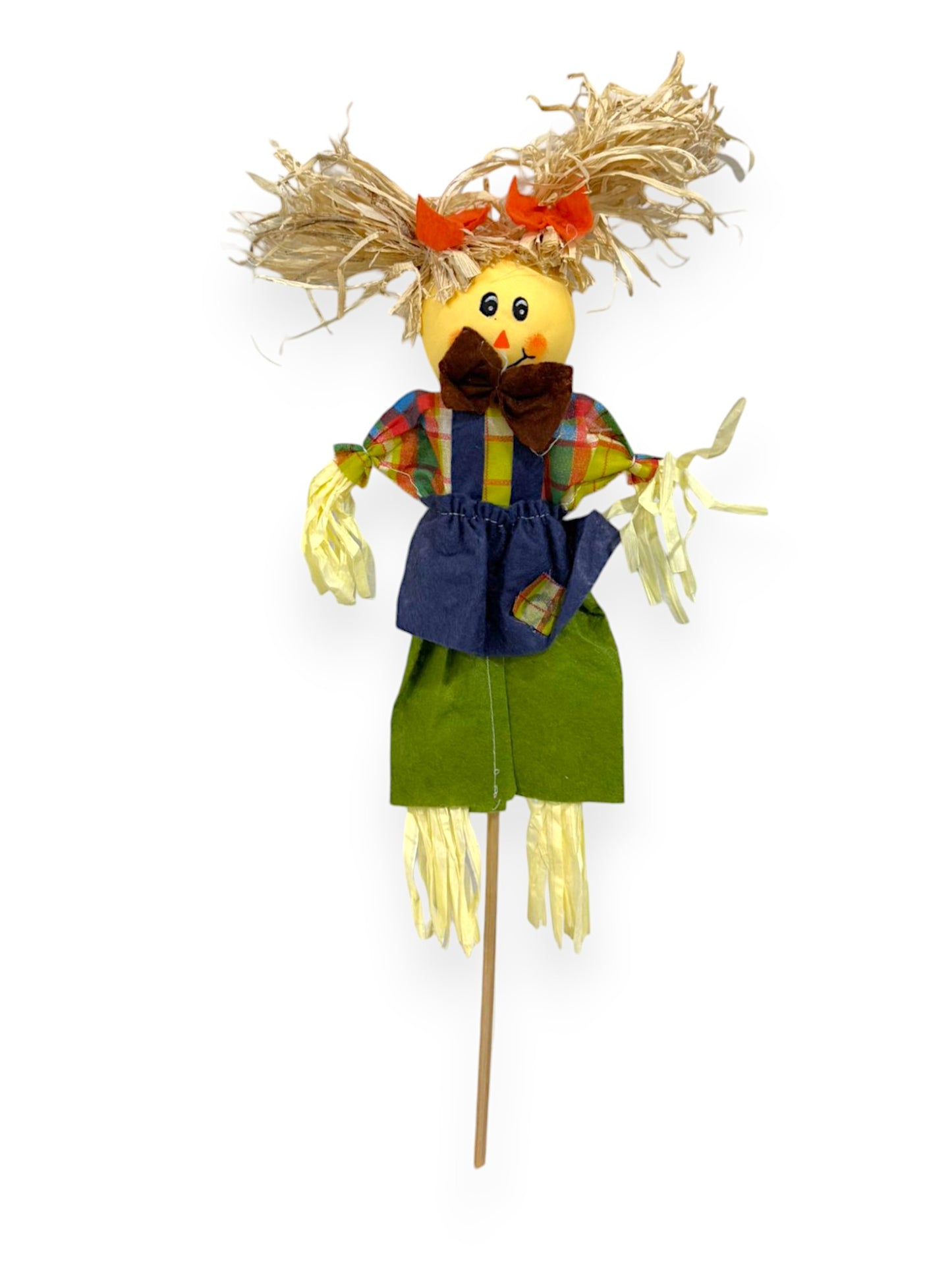 Scarecrow on stick 16"