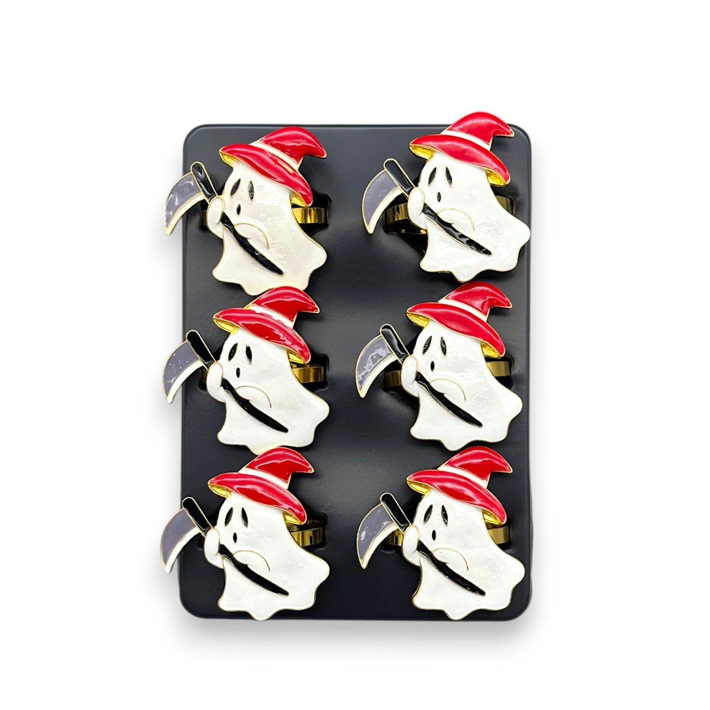 HALLOWEEN NAPKIN RINGS 6/BOX