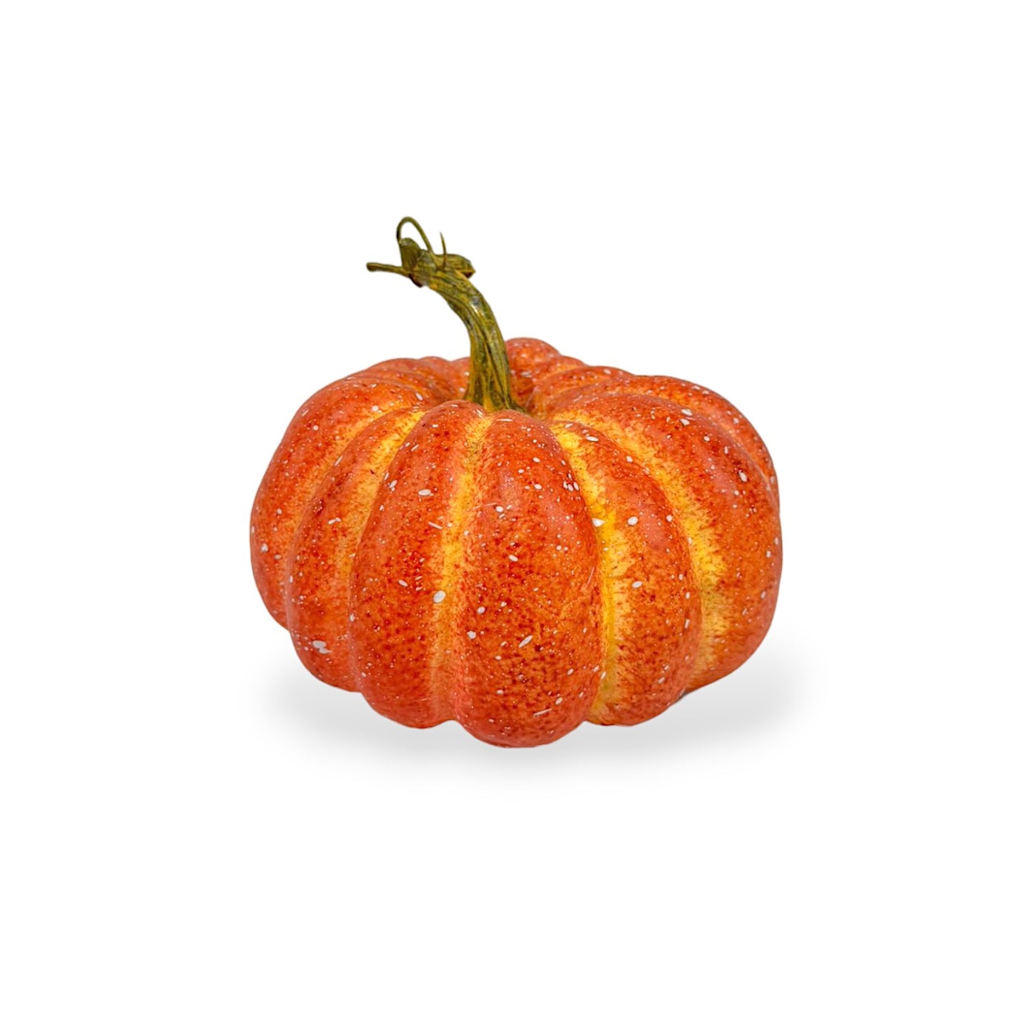 FOAM PUMPKIN ORNAMENT 5.5"