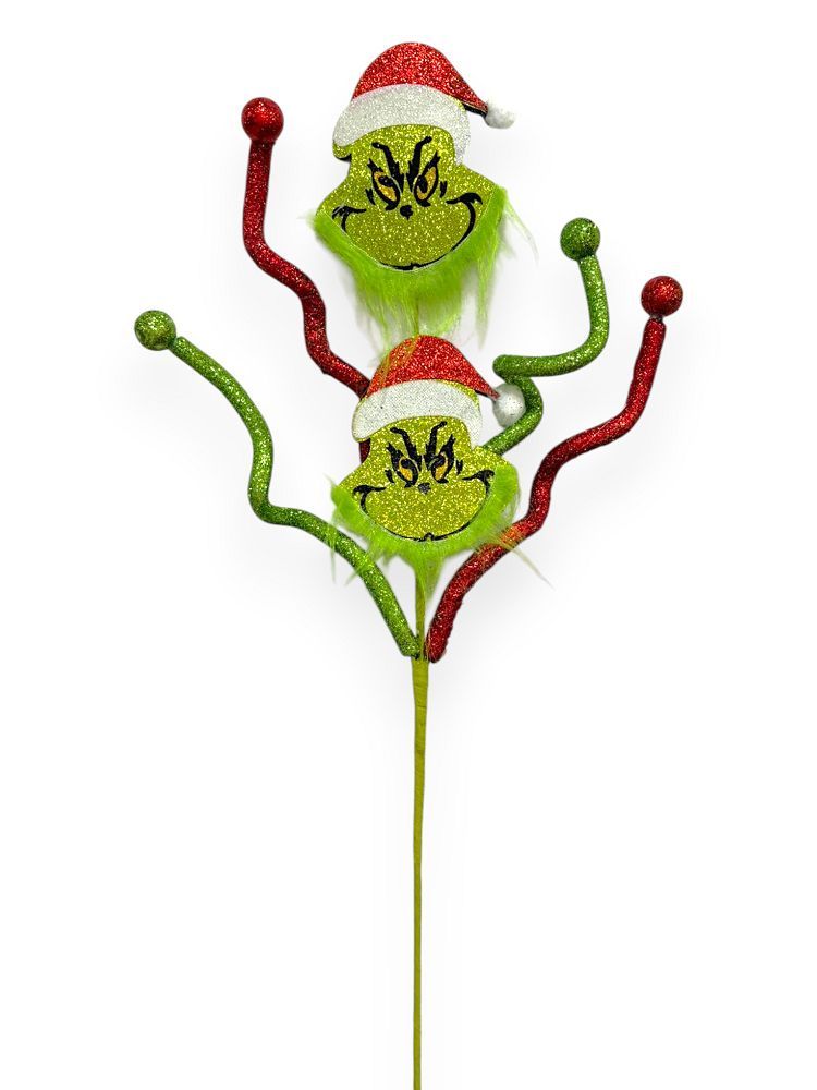 Grinch Faces Stem 24"