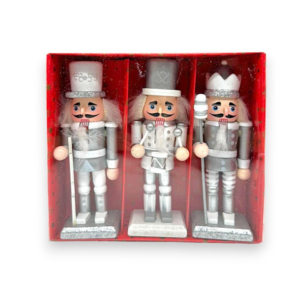 NUTCRACKER 6" 3PC/BX