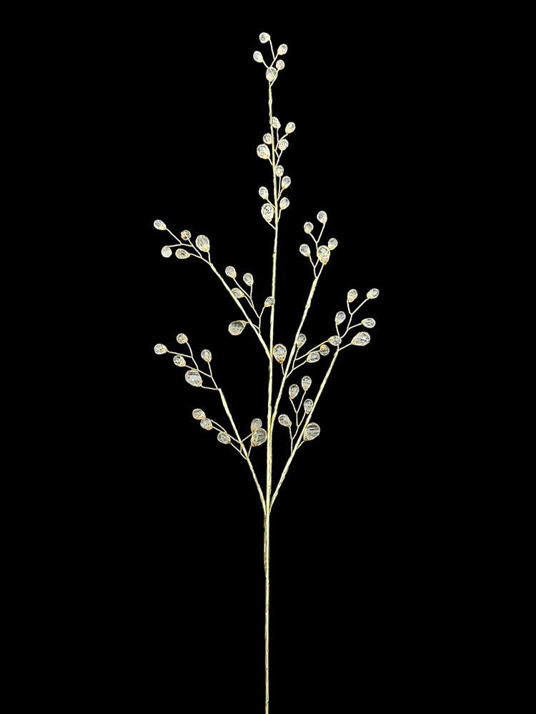 Acrylic Crystal Branch Spray 30"