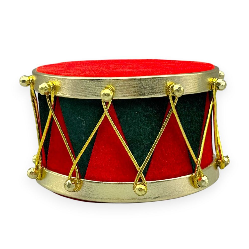 Christmas Drum Red & Green