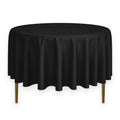 Round Polyester Tablecloth  96"