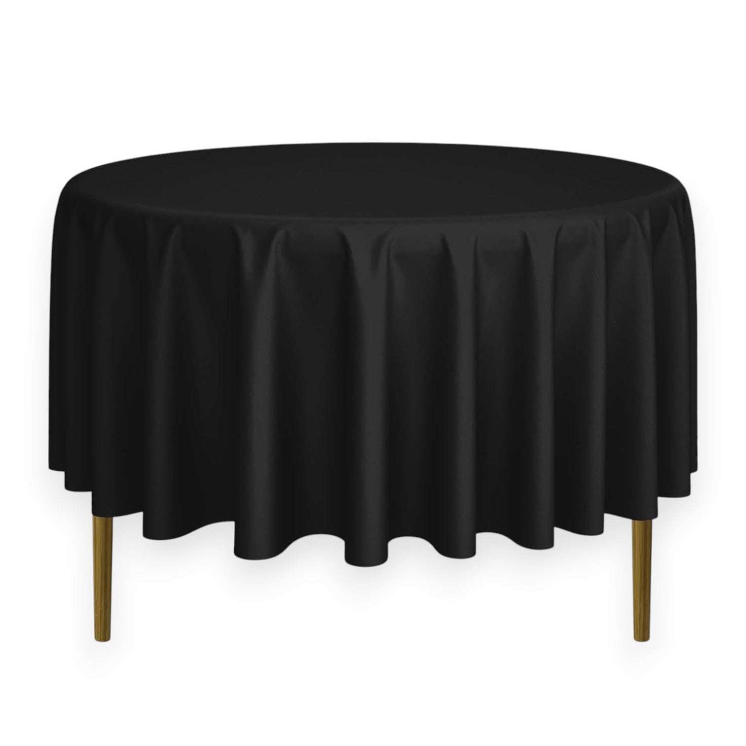 Round Polyester Tablecloth  96"