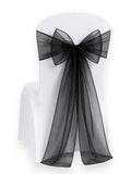 Organza Chair Bow 9" x 10 ft | 6 PCS/Pack