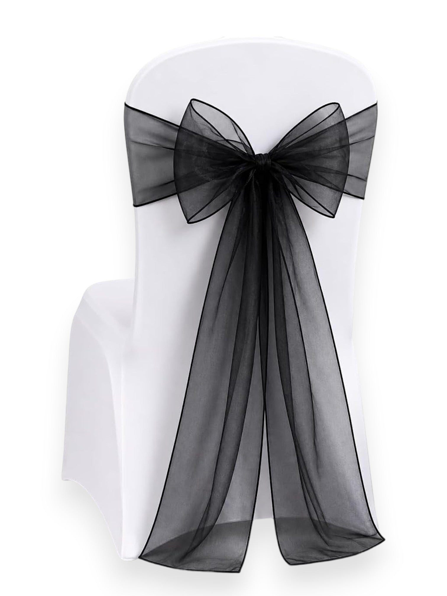 Organza Chair Bow 9" x 10 ft | 6 PCS/Pack