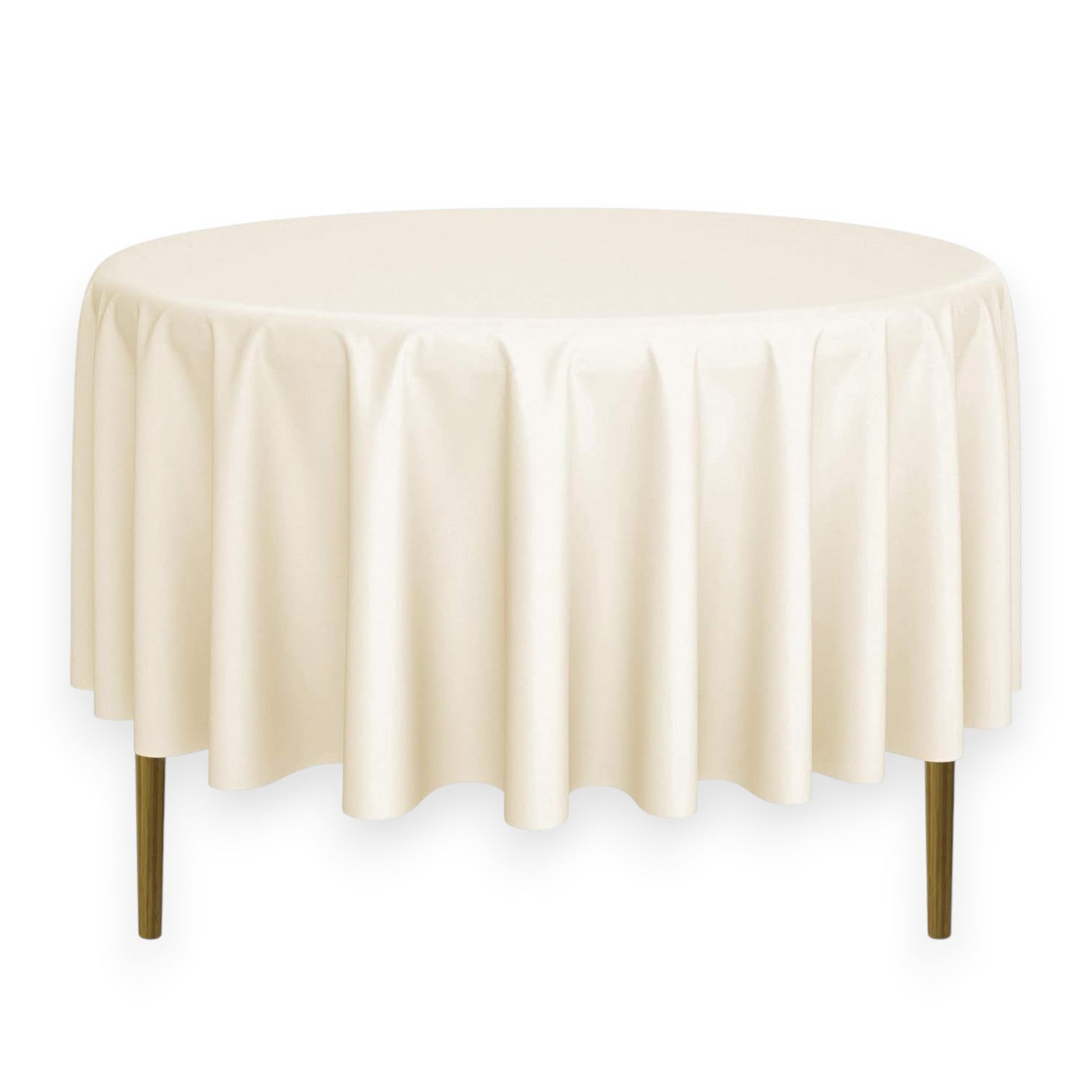 Round Polyester Tablecloth  96"