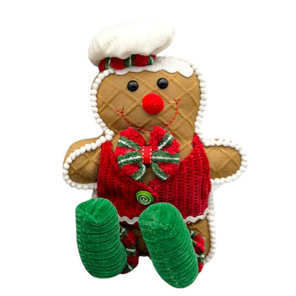 Gingerbread Plush Doll 11"