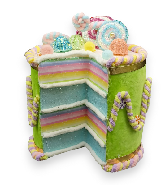 CANDY CAKE 8" X 6"