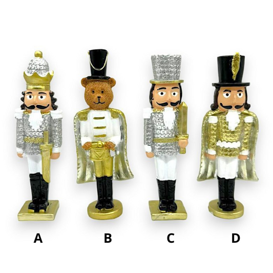 RESIN NUTCRACKER 8" 1PC