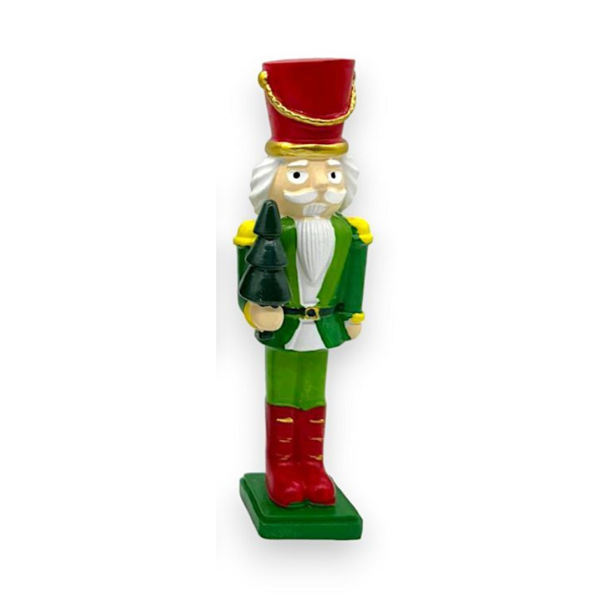 RESIN NUTCRACKER 8" 1PC