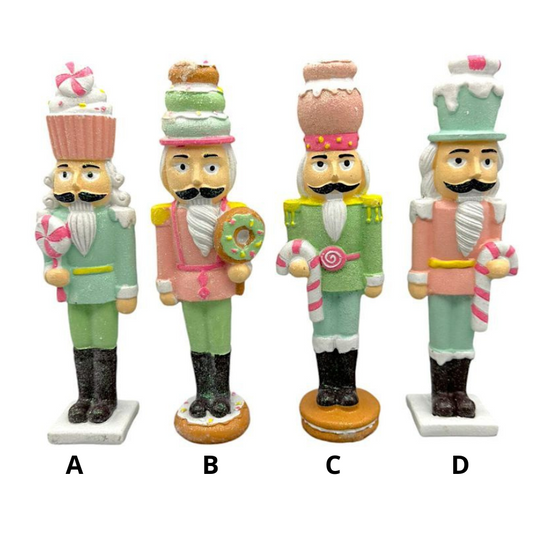 RESIN NUTCRACKER 8" 1PC