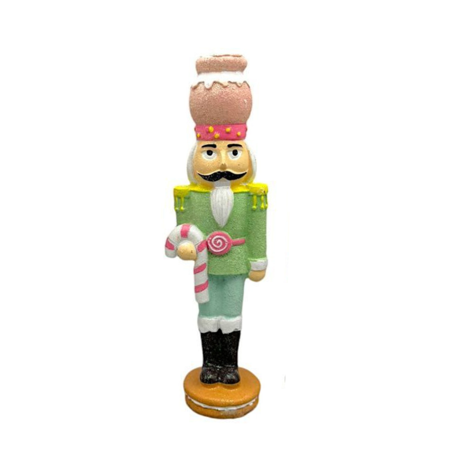 RESIN NUTCRACKER 8" 1PC