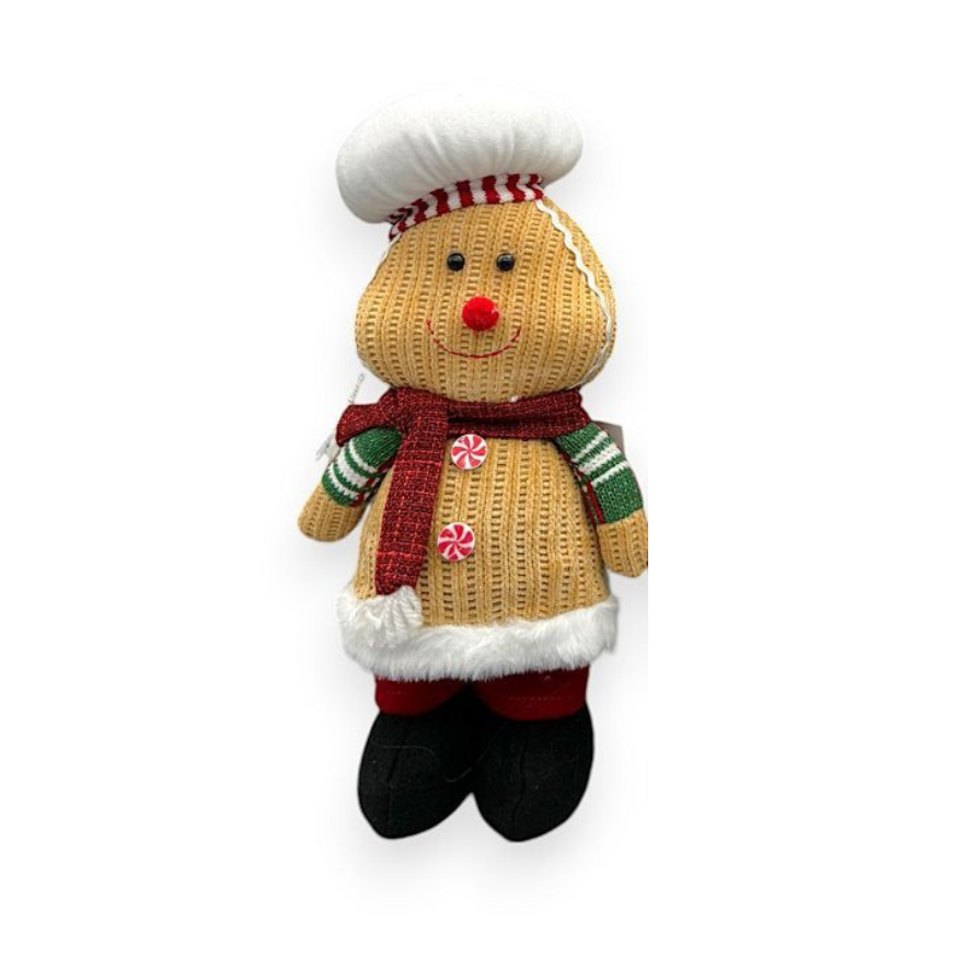 GINGERBREAD PLUSH 16"