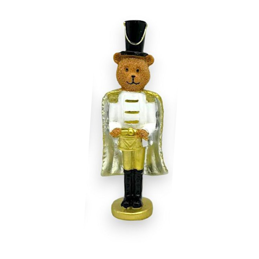 RESIN NUTCRACKER 8" 1PC