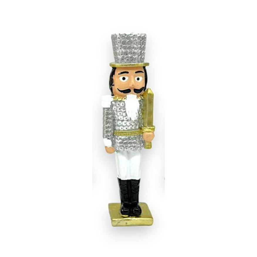 RESIN NUTCRACKER 8" 1PC