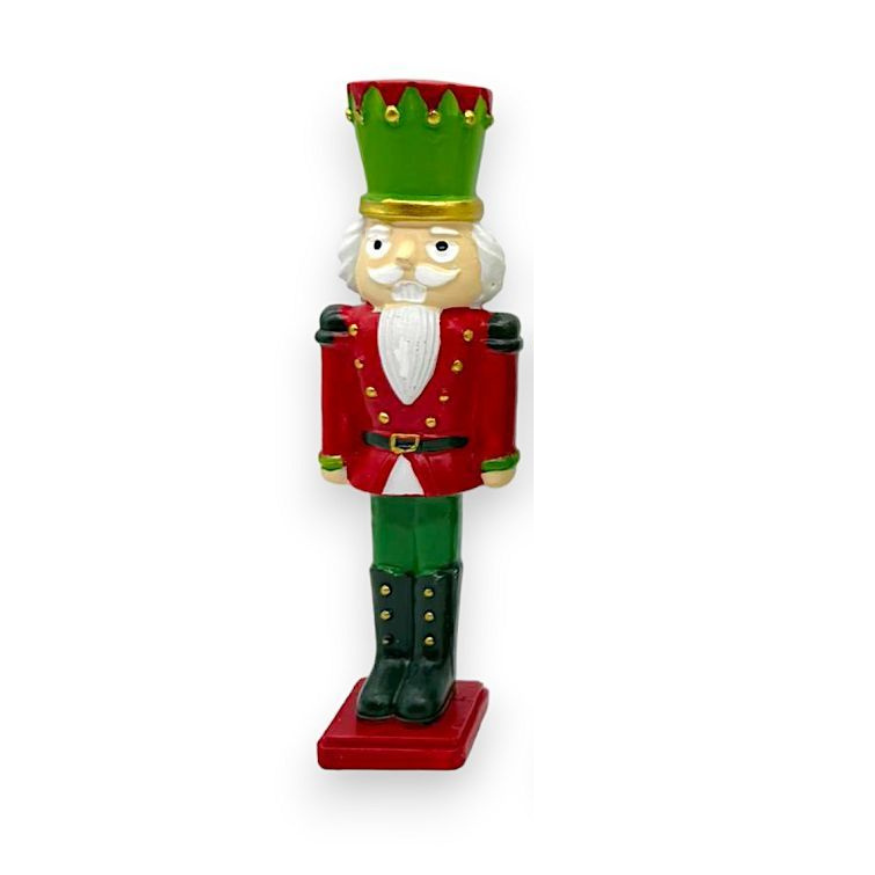 RESIN NUTCRACKER 8" 1PC