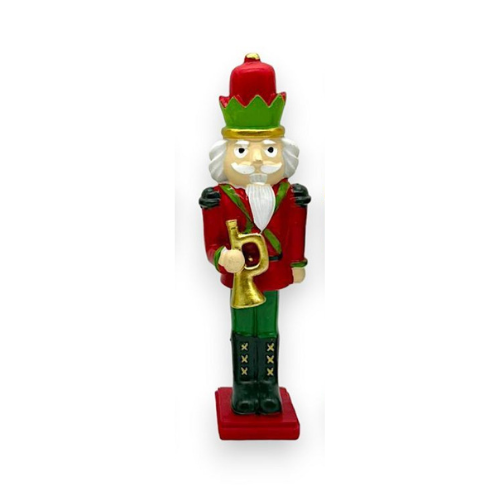 RESIN NUTCRACKER 8" 1PC