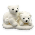 Polar Bear Cubs on Ice Base