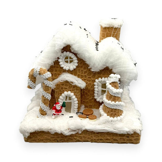 Gingerbread House 9"