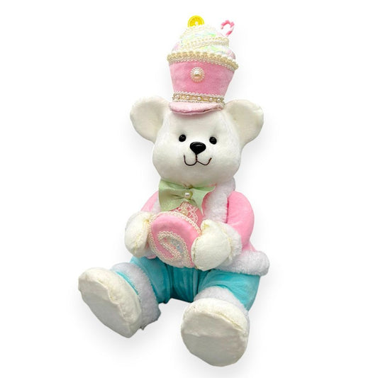 Pastel Candyland Bear 14"
