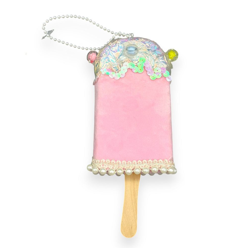Pink Ice Cream Bar 7"