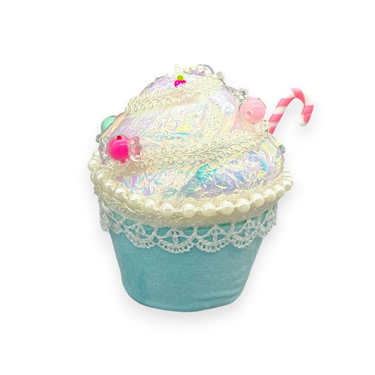 Pastel Cupcake Ornaments 4"