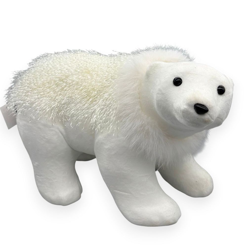 Polar Bear with Frosted Back 17"