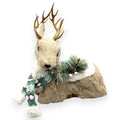 Reindeer with Scarf & Greenery
