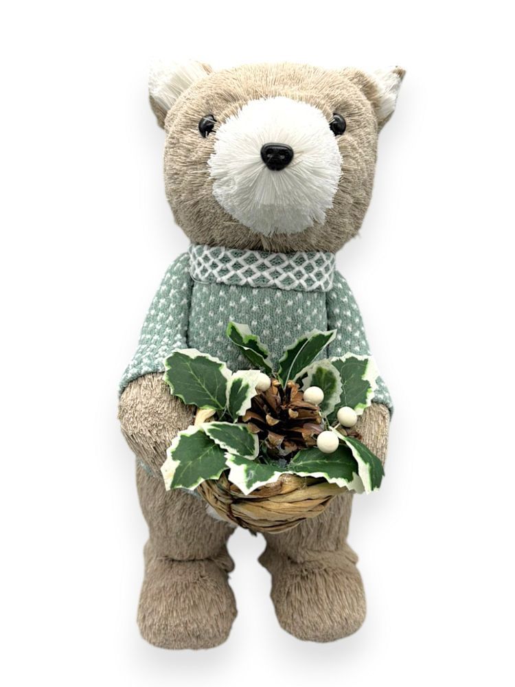 Bear with Green Sweater