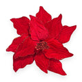 Velvet Poinsettia Pick